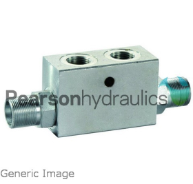 003.252.0J0 OMT Group 1/4 double pilot operated check valve 4 Port DIN 12L 16 LPM