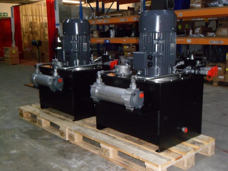 Custom Designed Hydraulic Power Units for Fatigue Test Rig