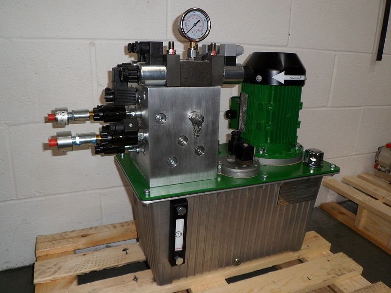 Hydraulic power unit for machine tool press