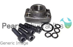 CFS104SM 1-1/4 SAE 3000 Flange Socket Weld with Metric Bolts