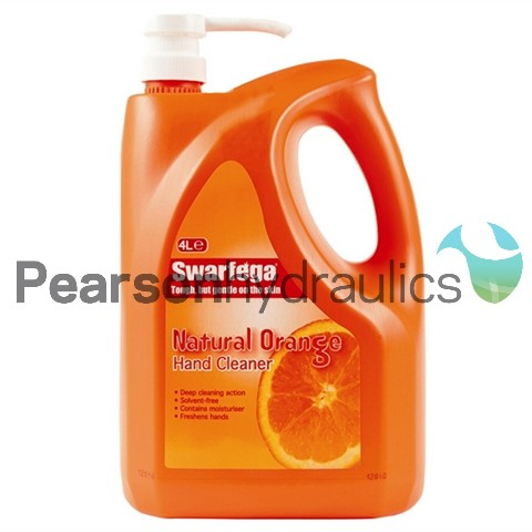 Swarfega Orange Hand Cleaner 4LTR Pump