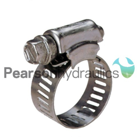 20 To 30 MM Stainless Steel Hi-Torque Hose Clip